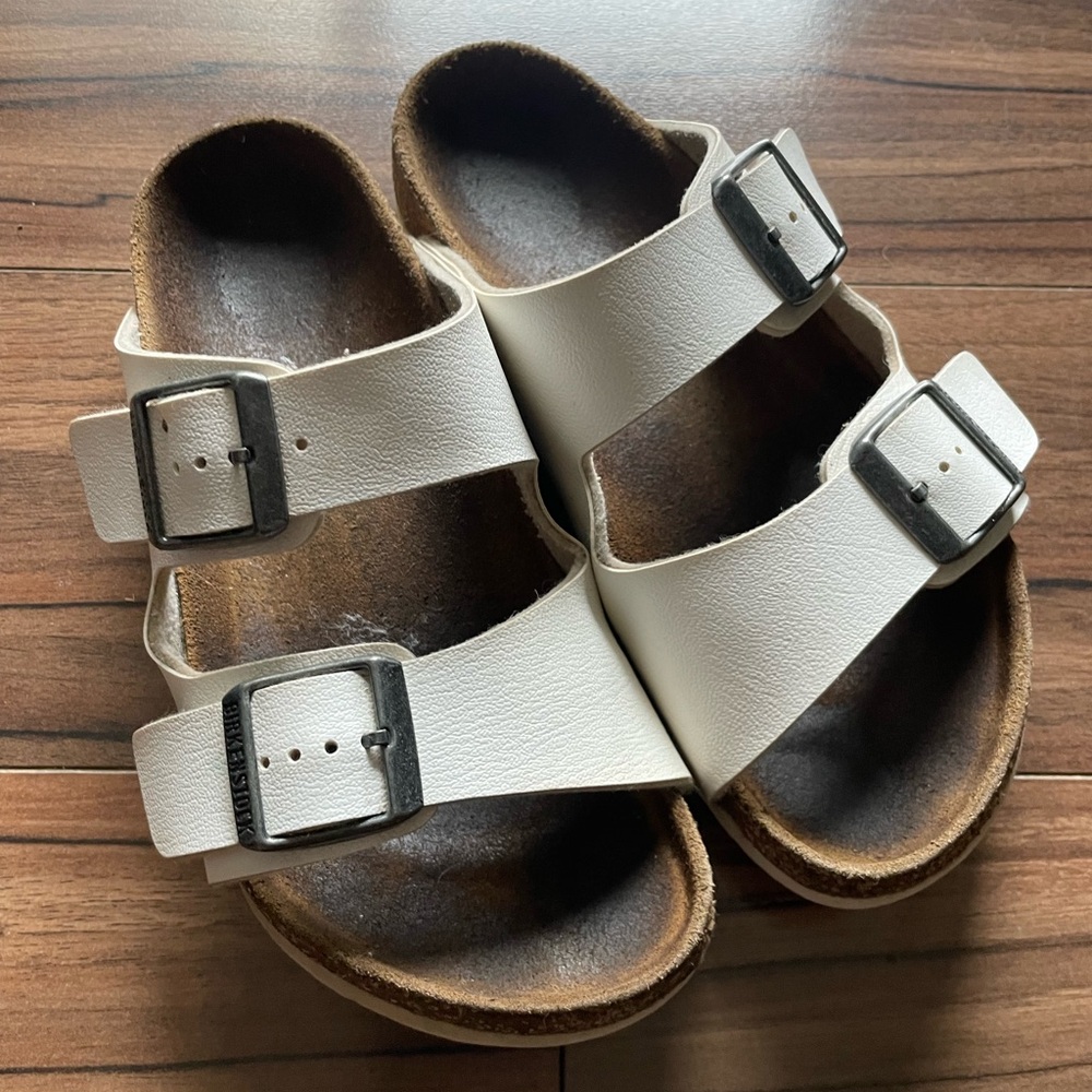 Birkenstock Kids White Sandals